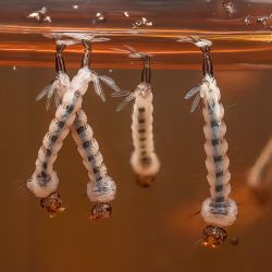 Aedes Aegypti Larvae